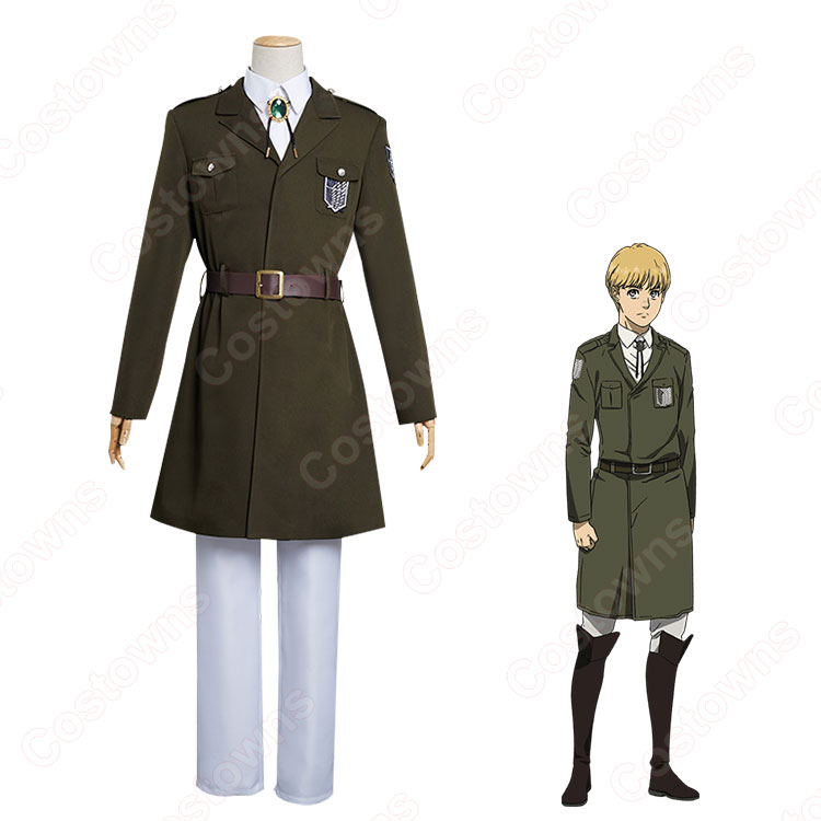進撃の巨人 The Final Season 調査兵団 制服 コスプレ衣装 - Costowns
