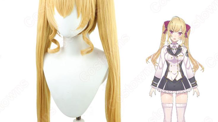 VTuber 鷹宮リオン コスプレウィッグ 『にじさんじ』 耐熱かつら cosplay wig 通販 - Costowns