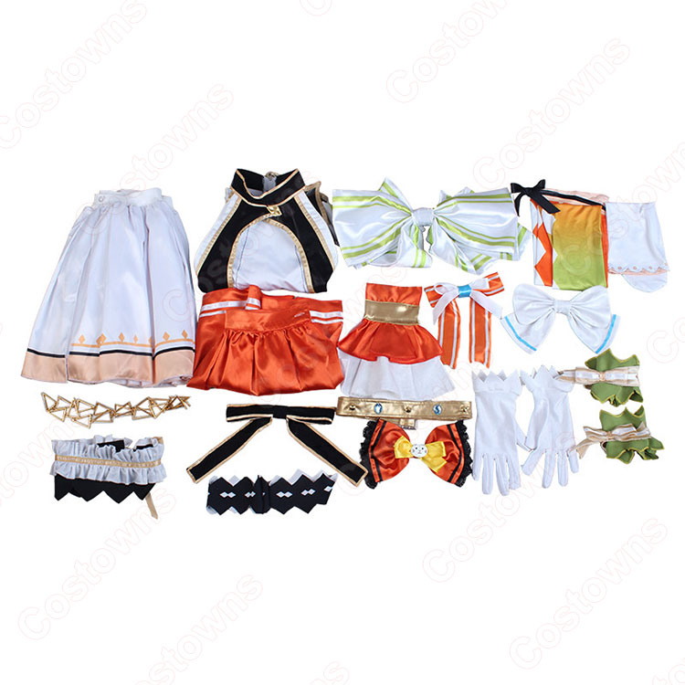 VTuber 夏色まつり アイドル衣装 コスプレ衣装 「hololive（ホロライブ