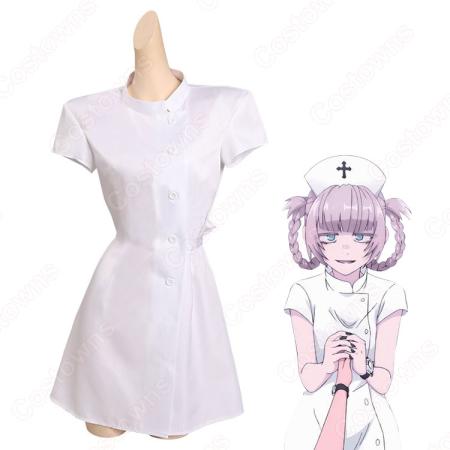 七草ナズナ ナース服 看護師 コスプレ衣装 『よふかしのうた』 cosplay