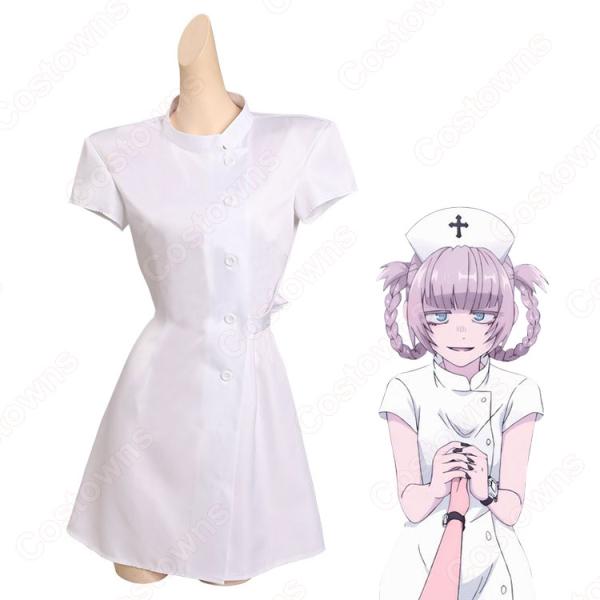七草ナズナ ナース服 看護師 コスプレ衣装 『よふかしのうた』 cosplay 仮装 変装元の画像