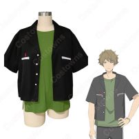 あんスタ 高峯翠 私服（春～夏） コスプレ衣装 『あんさんぶるスターズ！！』 フィーチャースカウト 真緒編 友と呼べる絆 cosplay 仮装 変装(あんさんぶるスターズ! コスプレ衣装)