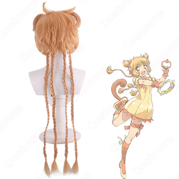 東京ミュウミュウ 黄歩鈴 ミュウプリン コスプレウィッグ - Costowns