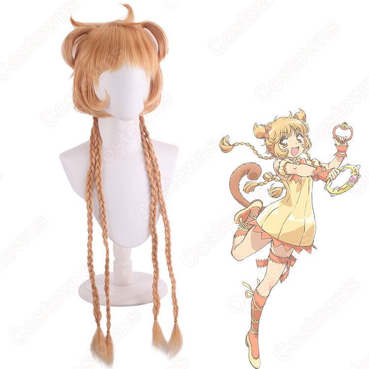 東京ミュウミュウ 黄歩鈴 ミュウプリン コスプレウィッグ - Costowns