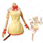 東京ミュウミュウ 黄歩鈴 ミュウプリン バトルコスチューム コスプレ衣装