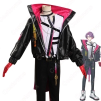 VTuber 渡会雲雀（わたらいひばり） コスプレ衣装 にじさんじ VOLTACTION メンバー cosplay 仮装 変装(202×202)