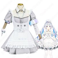 VTuber 天音かなた ナース服 コスプレ衣装 hololive（ホロライブ） 4期生 新衣装 cosplay 仮装 変装(ホロライブ（hololive） コスプレ衣装)