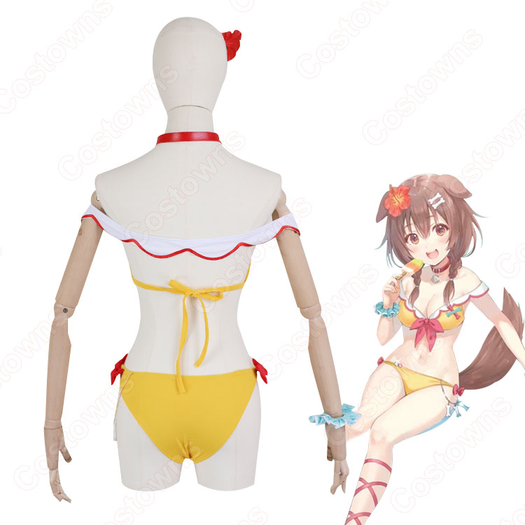 ホロライブ 戌神ころね コスプレ 水着 sサイズ e2f20e0449db408eabf0a82905d2e0