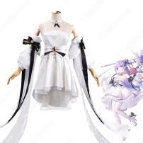 アズレン ユニコーン 純白なる夢の誓い コスプレ衣装 アズールレーン 軽空母 ケッコン衣装 結婚衣装 cosplay 仮装 変装(202×202)
