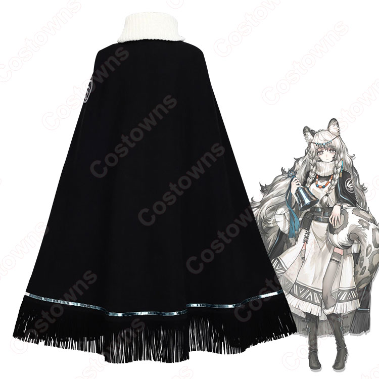 アークナイツ プラマニクス コスプレ衣装 尻尾 耳 セット ゲーム