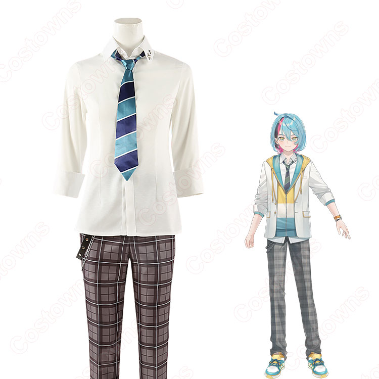 にじさんじEN 金子鏡 コスプレ 衣装+ウィッグ cf5dfb69246a47e7af36d6c9e52612