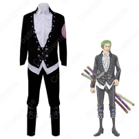 戦闘員 ロロノア・ゾロ コスプレ衣装 映画『ONE PIECE FILM RED』（ワンピース フィルム レッド）cosplay 仮装 変装(202×202)