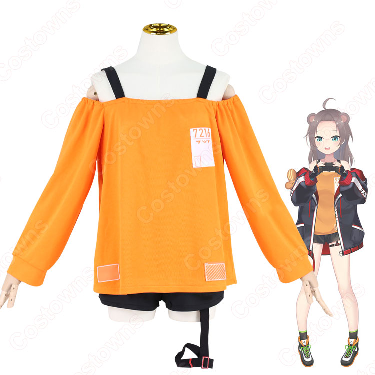 VTuber 夏色まつり ゲーミング部屋着 コスプレ衣装 hololive