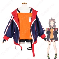 VTuber 夏色まつり ゲーミング部屋着 コスプレ衣装 hololive（ホロライブ） 新衣装 cosplay 仮装 変装(202×202)