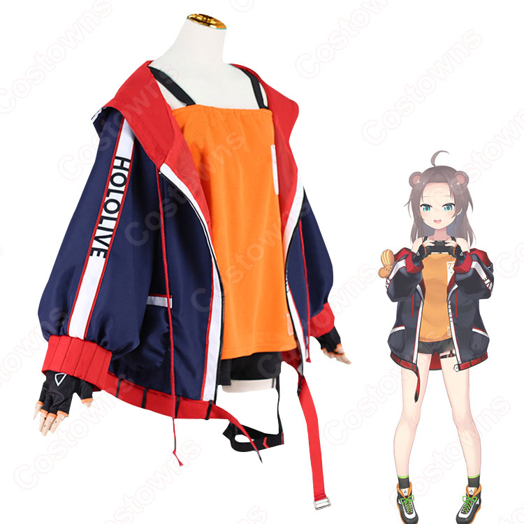 VTuber 夏色まつり ゲーミング部屋着 コスプレ衣装 hololive
