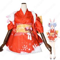 hololive（ホロライブ） 兎田ぺこら 正月衣装 コスプレ衣装 VTuber 2020正月新衣装cosplay 仮装 変装(ホロライブ（hololive） コスプレ衣装)