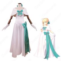 FGO アルトリア・ペンドラゴン 英霊正装 コスプレ衣装 『Fate/Grand Order』 セイバー 2周年イベント 星4概念礼装 cosplay 仮装 変装(FATEシリーズ コスプレ衣装)