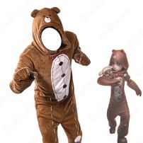 傭兵(ナワーブ・サベダー) BROWN コスプレ衣装 『Identity V 第五人格』X『LINE FRIENDS』 サバイバー SSR衣装 cosplay 仮装 変装(IdentityV 第五人格 コスプレ衣装)