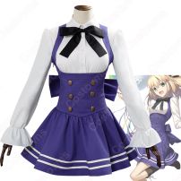 FGO アルトリア・ペンドラゴン(リリィ) 英霊祭装 コスプレ衣装 『Fate/Grand Order』 四周年 概念礼装 cosplay 仮装 変装(FATEシリーズ コスプレ衣装)