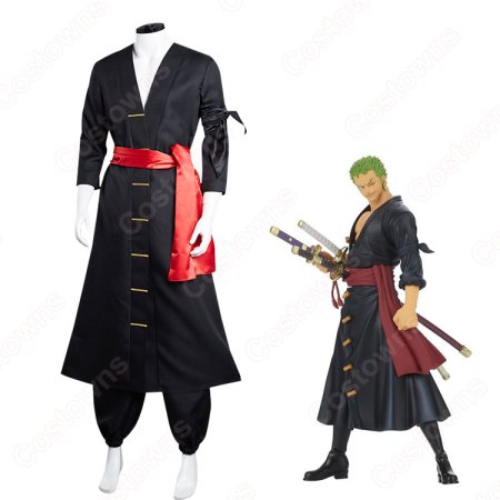 ワンピース ワノ国編 ロロノア ゾロ 鬼ヶ島決戦衣装 コスプレ衣装 One Piece Cosplay 仮装 変装 Costowns