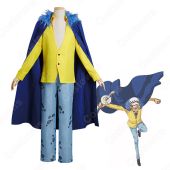 ワンピース 鬼ヶ島 ロー コスプレ衣装 『ONE PIECE バウンティラッシュ』 鬼ヶ島討ち入り トラファルガー・ロー cosplay 仮装 変装(送料無料)