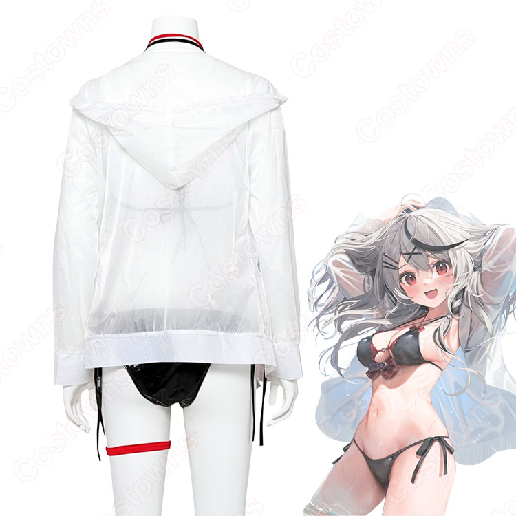 VTuber 沙花叉クロヱ 水着 コスプレ衣装 hololive（ホロライブ
