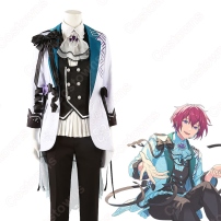 あんスタ！ 朱桜司 ほの甘い午後 コスプレ衣装 『あんさんぶるスターズ！！』 フィーチャースカウト 司編2 才能開花後 MV衣装 紫丁香花衣装 cosplay 仮装 変装(202×202)