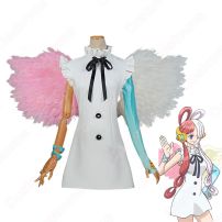 ワンピース 劇場版 ウタ コスプレ衣装 『ONE PIECE FILM RED』 シャンクスの娘 世界の歌姫 プリンセス・ウタ cosplay 仮装 変装（翼、スカート、コート）(ONE PIECE（ワンピース） コスプレ衣装)