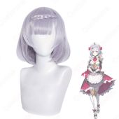 原神 ノエル コスプレウィッグ モンド 西風騎士団 メイド 耐熱かつら cosplay wig 通販(コスプレブーツ、ウィッグ、道具でおすすめの商品)