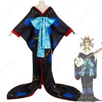 ワンピース ブラックマリア 着物 コスプレ衣装 『ONE PIECE』 百獣海賊団 cosplay 仮装 変装(ONE PIECE（ワンピース） コスプレ衣装)