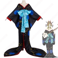ワンピース ブラックマリア 着物 コスプレ衣装 『ONE PIECE』 百獣海賊団 cosplay 仮装 変装(202×202)