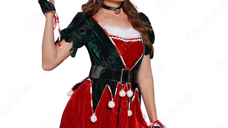 クリスマスドレス サンタ ワンピース セクシー サンタ衣装
