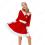 サンタ ワンピース クリスマスドレス 超かわいい ハロウィン 仮装 人気な 赤い ワンピース 日常着 パーティー 出演 イベント コスプレ衣装 セット サンタ衣装 2