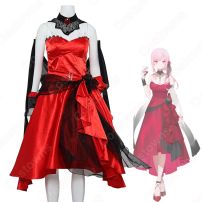 VTuber 森カリオペ ドレス コスプレ衣装 「hololive（ホロライブ）」 -Myth-(神話組/HoloMyth) 死神 新衣装 cosplay 仮装 変装(ホロライブ（hololive） コスプレ衣装)