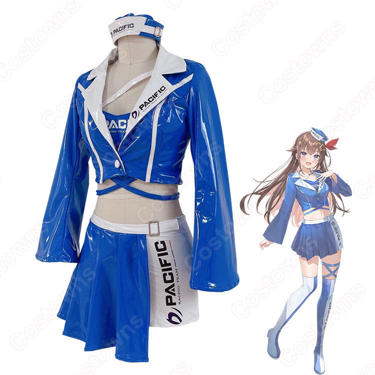 ホロライブ パシフィックレーシング ホロパシレーシング コスプレ衣装 ホロライブ レースクイーン衣装 パシフィック×ホロライブレーシング