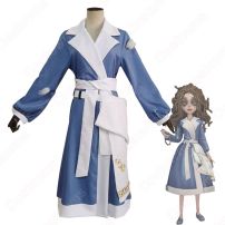 心理学者(エダ・メスマー) バスローブのカップル コスプレ衣装 『IdentityV 第五人格』 サバイバー cosplay 仮装 変装(IdentityV 第五人格 コスプレ衣装)