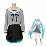 初音ミク 学生服 teffish コスプレ衣装 セーラー服 cosplay 仮装 変装