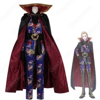 ツイステ ヴィル・シェーンハイト コスプレ衣装 ハロウィーン スケアリー・モンスターズ 衣装 『ディズニー ツイステッドワンダーランド』 スケアリー・ドレス cosplay 仮装 変装(202×202)