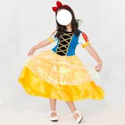 白雪姫 コスチューム 子供 プリンセスドレス しらゆきひめ ワンピース お姫様 可愛い コスプレ衣装 ハロウィン 人気な 仮装 クリスマス 演出イベント お姫様 髪飾り付き