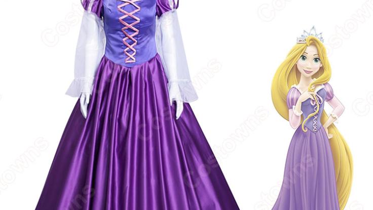 爆買い新作 Disney - ディズニー 塔の上のラプンツェル ドレス