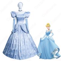 ディズニー シンデレラ コスプレ衣装 プリンセス ドレス クリスマス ハロウィン 仮装 アニメ コスチューム 大人用(ハロウィン仮装・衣装)