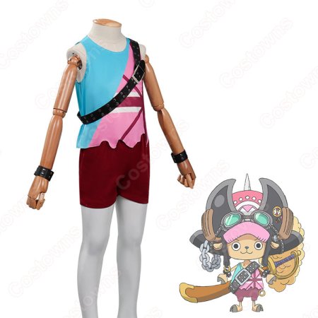 ワンピース映画22 トニートニー チョッパー コスプレ衣装 子供服 One Piece Film Red 麦わらの一味船医 Cosplay 仮装 変装 Costowns