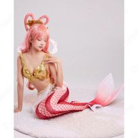 ワンピース しらほし 人魚姫 コスプレ衣装 『ONE PIECE』 魚人島 リュウグウ王国 王女 cosplay 仮装 変装(ONE PIECE（ワンピース） コスプレ衣装)