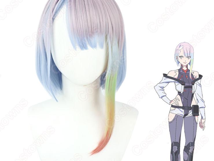 【最終価格】コスプレ衣装 ウィッグ サイバーパンクエッジランナーズ　ルーシー 最終価格】コスプレ衣装 ウィッグ サイバーパンクエッジ