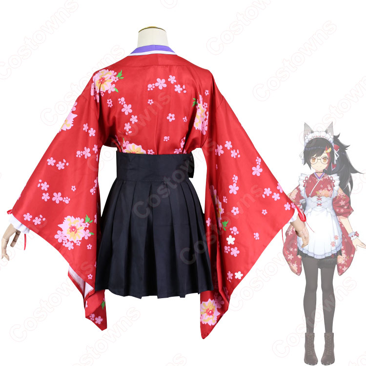 ホロライブ　大神ミオ　コスプレ　衣装 バーチャルYouTuber Vtuber ホロライブ 大神ミオ コスプレ衣装