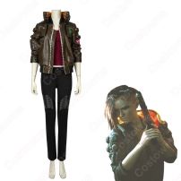 サイバーパンク2077 主人公V ヴィー 女性 コスプレ衣装 ゲームcosplay 仮装 変装セット(Cyberpunk 2077（サイバーパンク2077） コスプレ衣装)