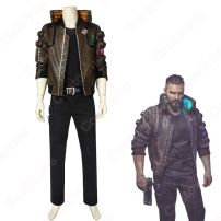 サイバーパンク2077 主人公V 男性 コスプレ衣装 ゲーム cosplay 仮装 変装 セット(Cyberpunk 2077（サイバーパンク2077） コスプレ衣装)