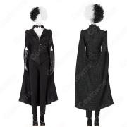 2021映画 クルエラ コスプレ衣装 ディズニー 『101匹わんちゃん』 悪役クルエラ・ド・ヴィル cosplay 仮装 変装