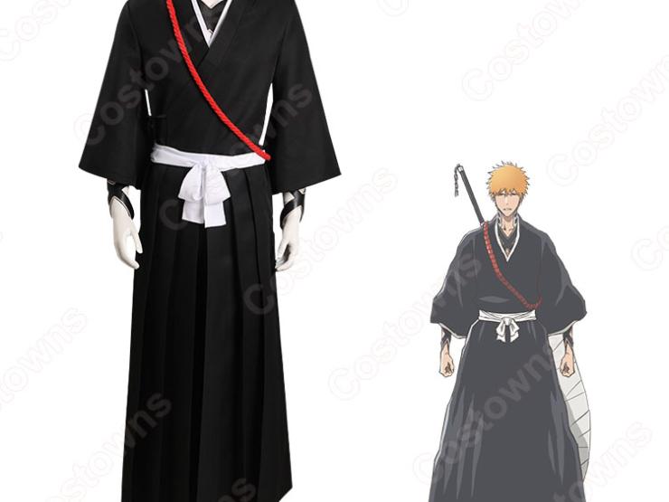 BLEACH 黒崎一護 死覇装 コスプレ衣装 『BLEACH 千年血戦篇