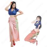 ワンピース ニコ・ロビン コスプレ衣装 『ONE PIECE』 麦わらの一味考古学者 2年後 cosplay 仮装 変装